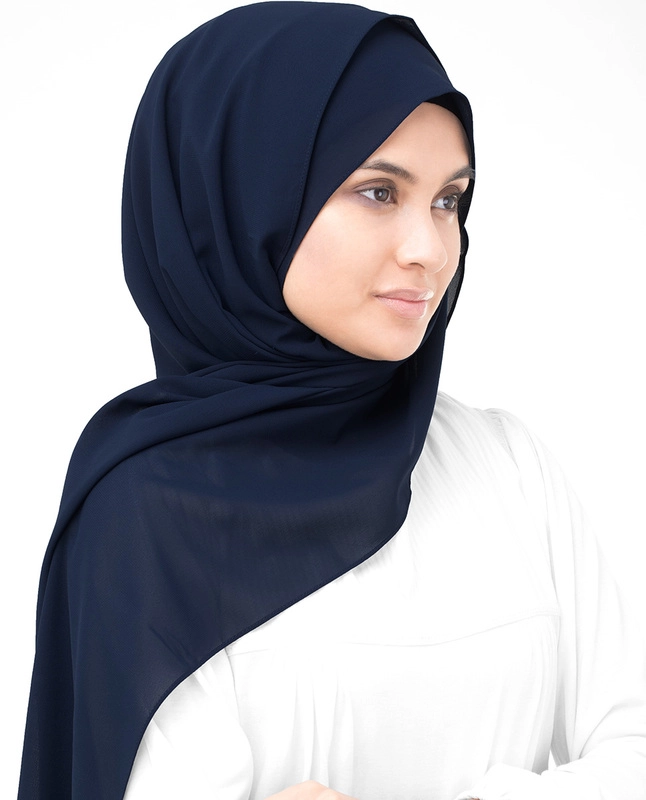 MOMIN BAZAAR MALAYSIAN GEORGETTE HIJAB/HIJAAB FOR WOMEN 70 CM BY 180 CM