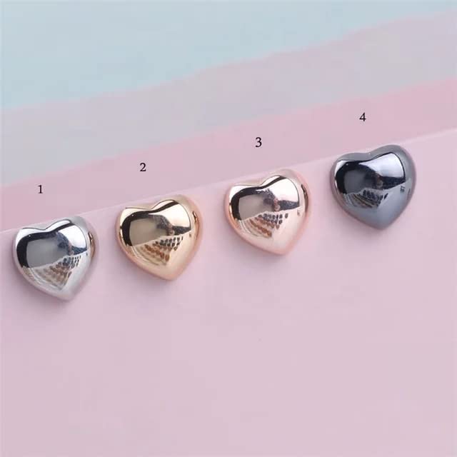 MOMIN BAZAAR HEART GLOSSY MAGNET HIJAB PIN FOR HIJAB