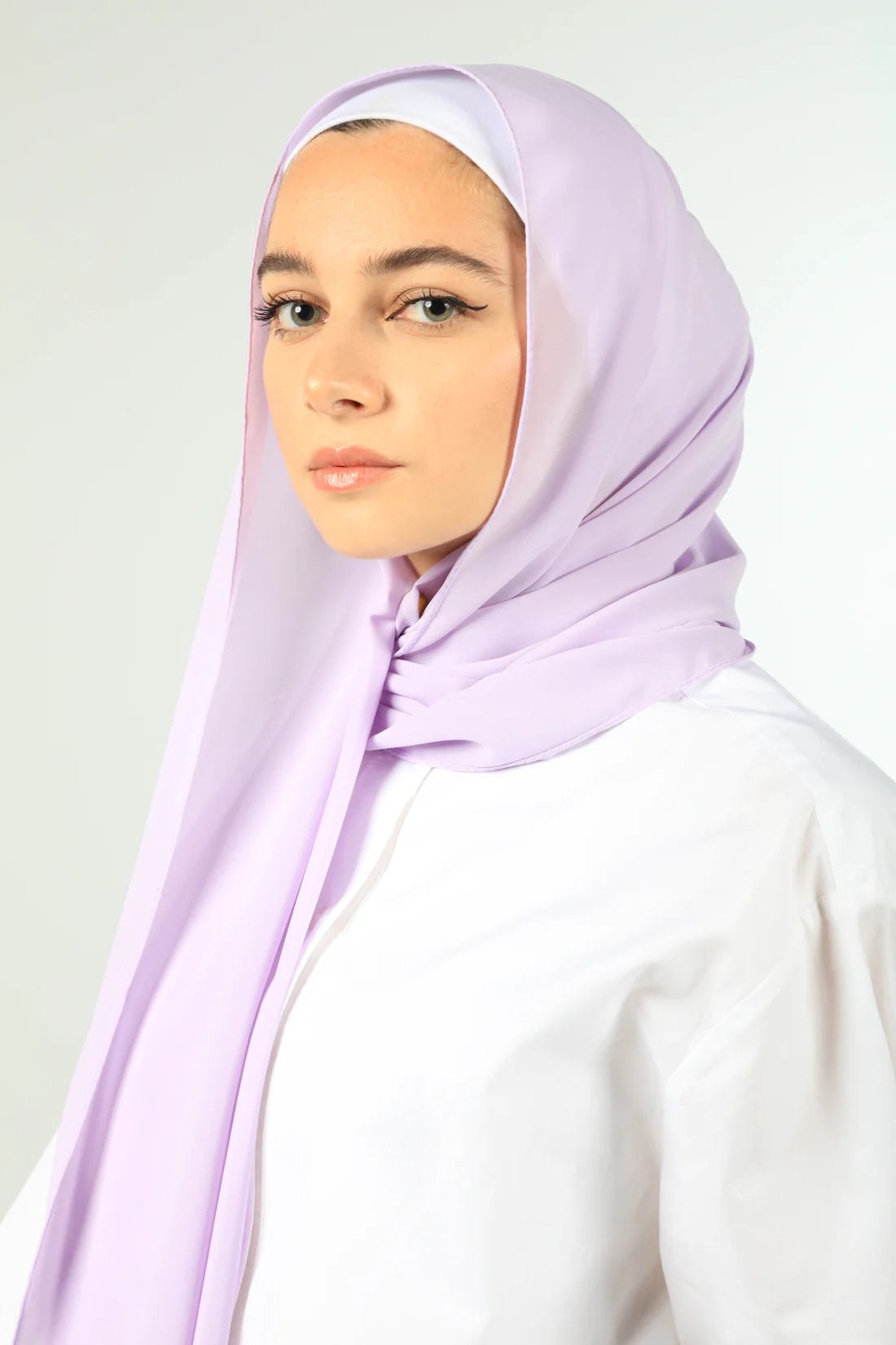 MOMIN BAZAAR MALAYSIAN GEORGETTE HIJAB/HIJAAB FOR WOMEN 70 CM BY 180 CM