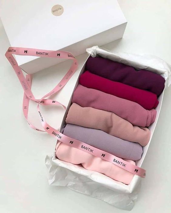 MOMIN BAZAAR MALAYSIAN GEORGETTE HIJAB/HIJAAB FOR WOMEN 70 CM BY 180 CM