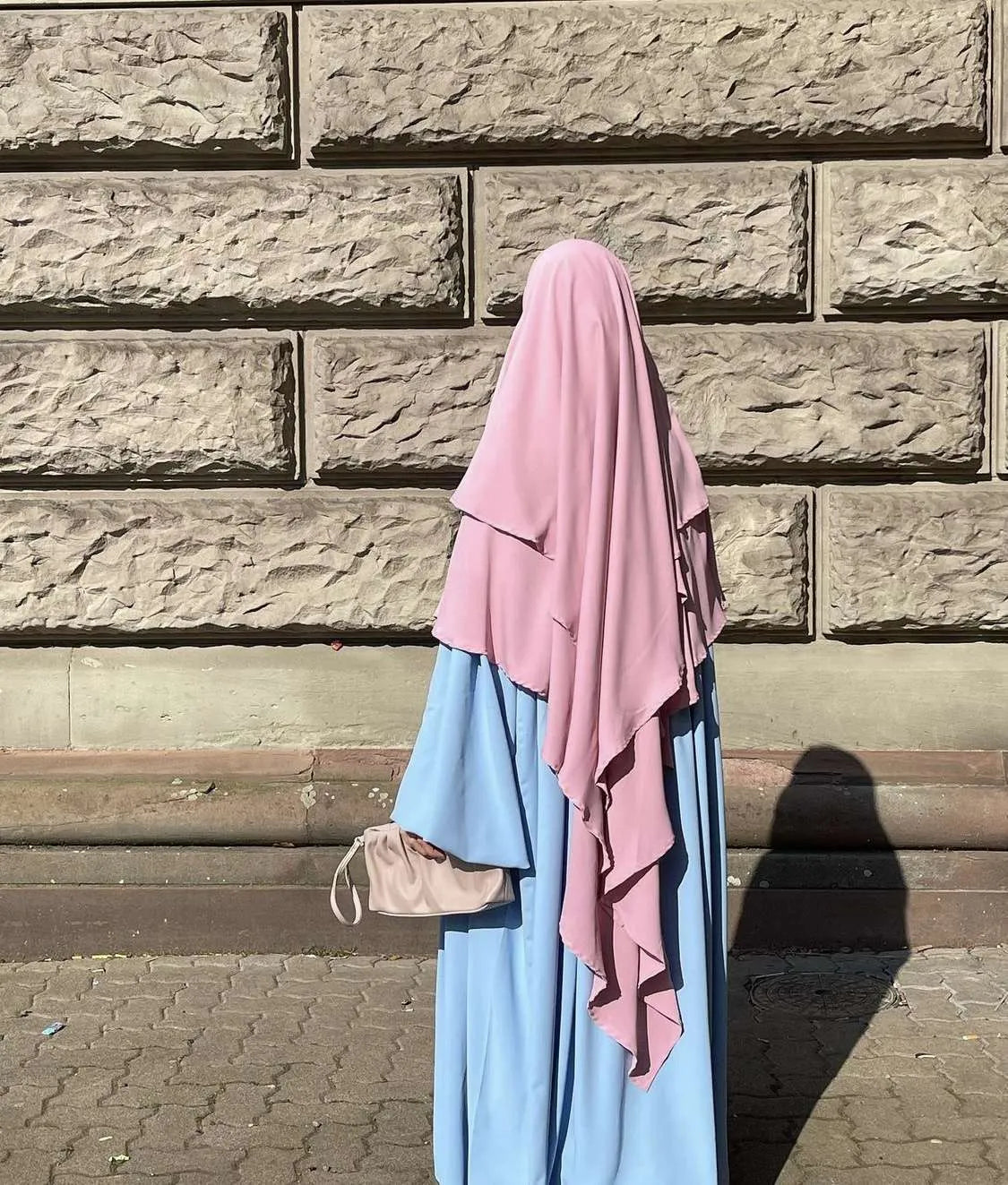 TRIPLE KAYER KHIMAR HIJAB FOR WOMEN