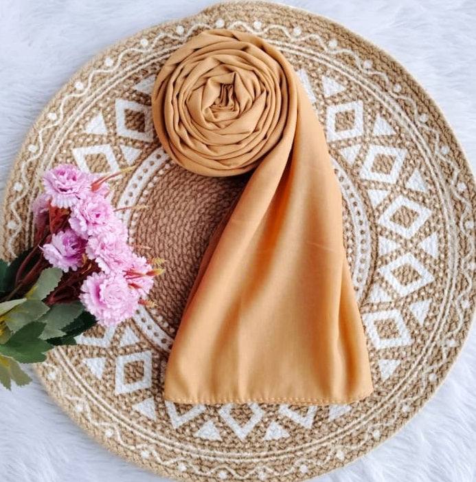 Malaysian Georgette Shimmer Hijab – Lightweight Glitter Shimmer| Modest Fashion Scarf