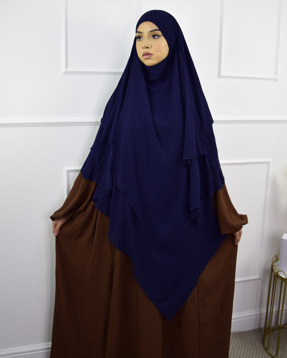 TRIPLE KAYER KHIMAR HIJAB FOR WOMEN