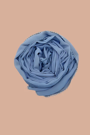 GEORGETTE CROCHET HIJAB FOR WOMEN 180 CM BY 80 CM