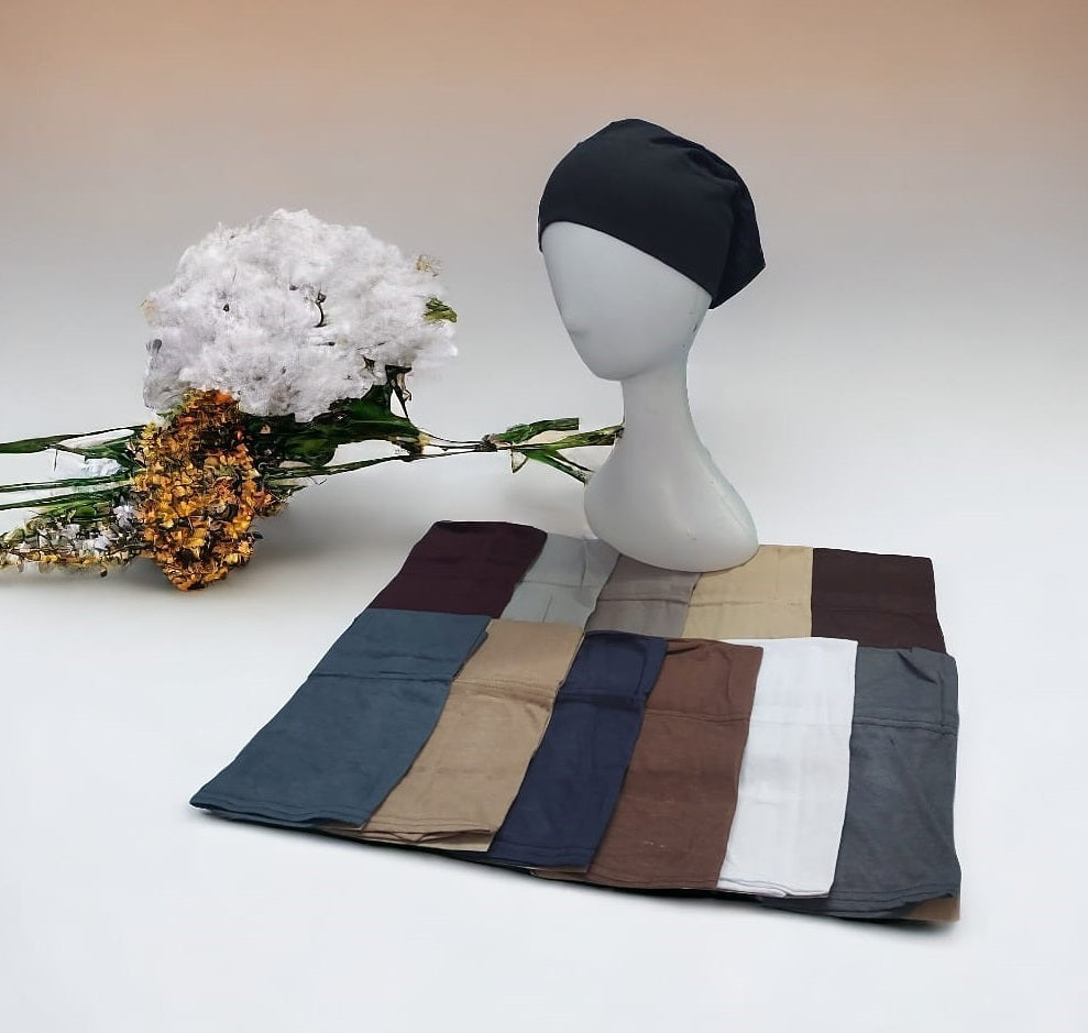HIJAB CAP COTTON PATTI TUBE FREE SIZE