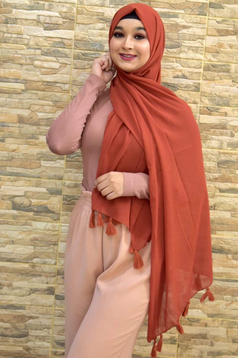 TASSEL HIJAB FOR WOMEN