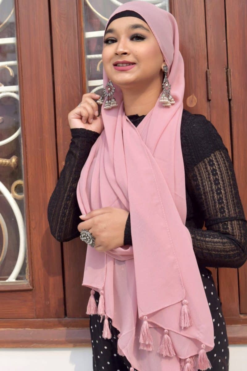 TASSEL HIJAB FOR WOMEN