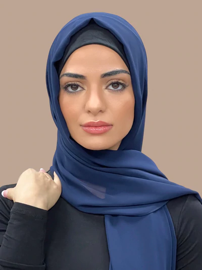 MOMIN BAZAAR MALAYSIAN GEORGETTE HIJAB/HIJAAB FOR WOMEN 70 CM BY 180 CM