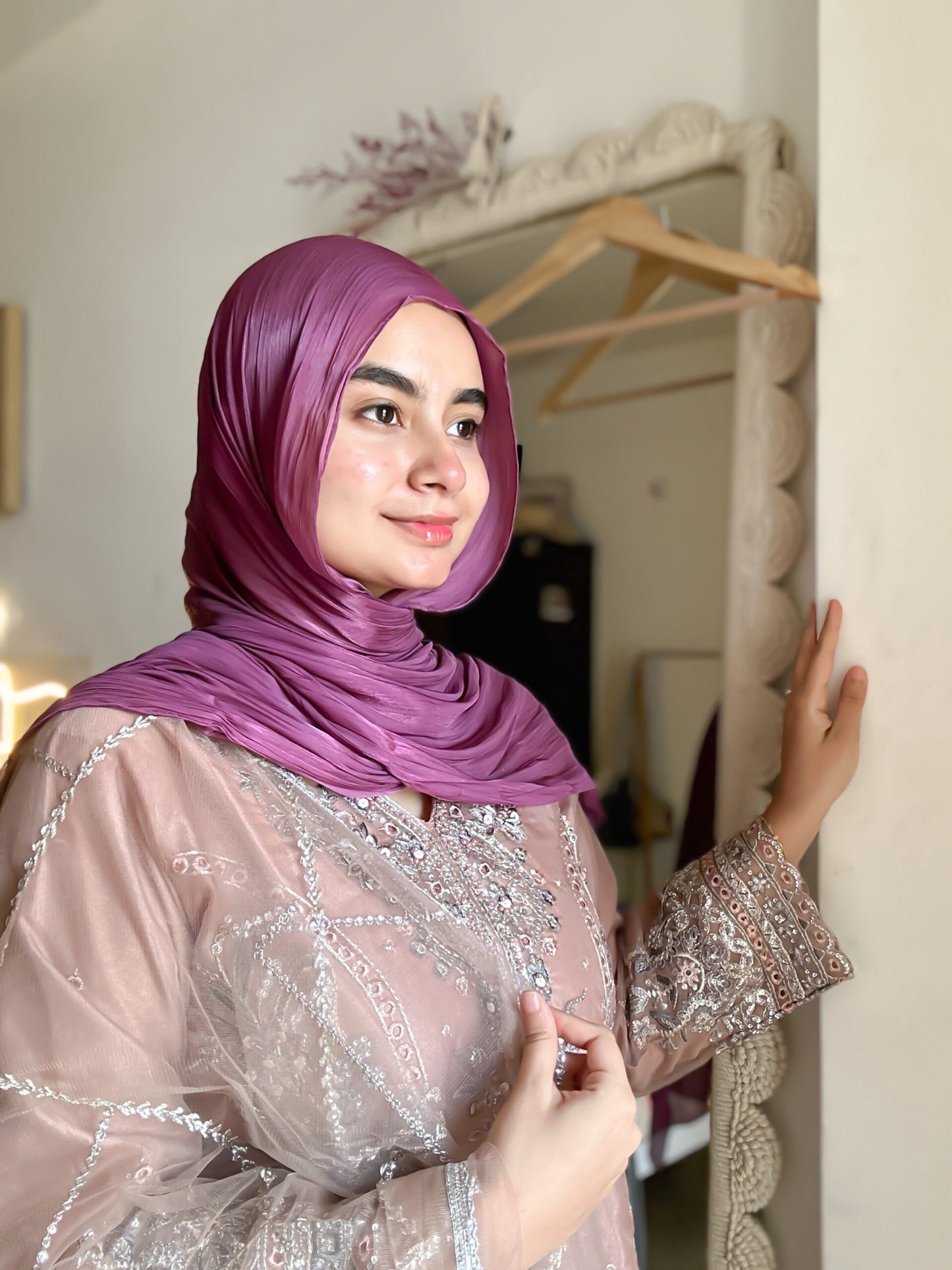 ORGANZA SHIMMER HIJAB FOR WOMEN