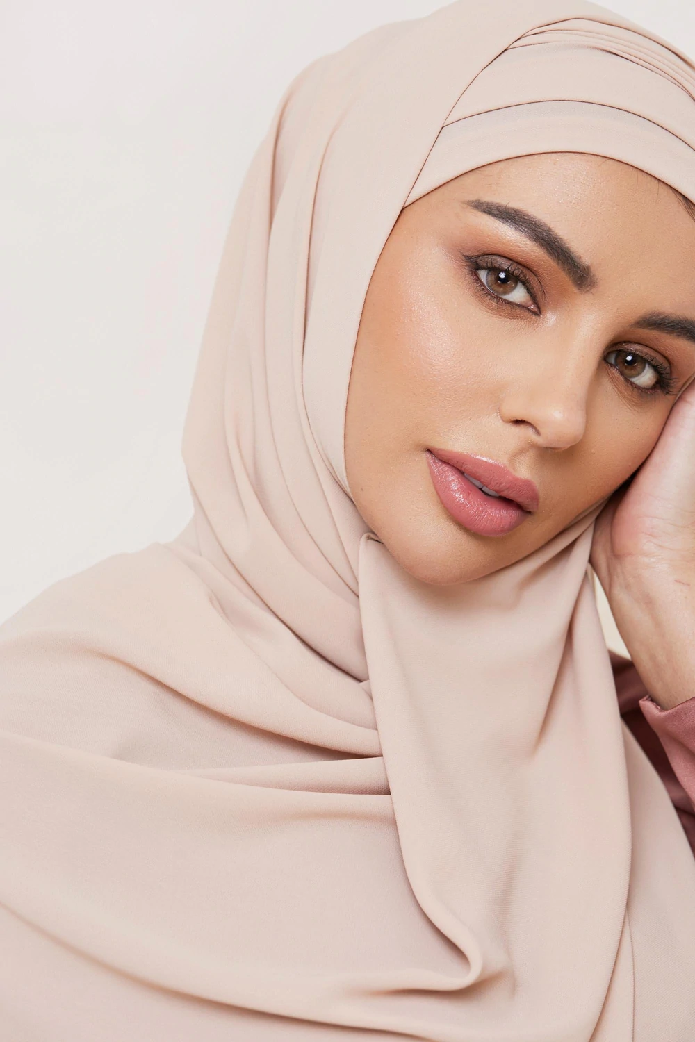 MOMIN BAZAAR MALAYSIAN GEORGETTE HIJAB/HIJAAB FOR WOMEN 70 CM BY 180 CM