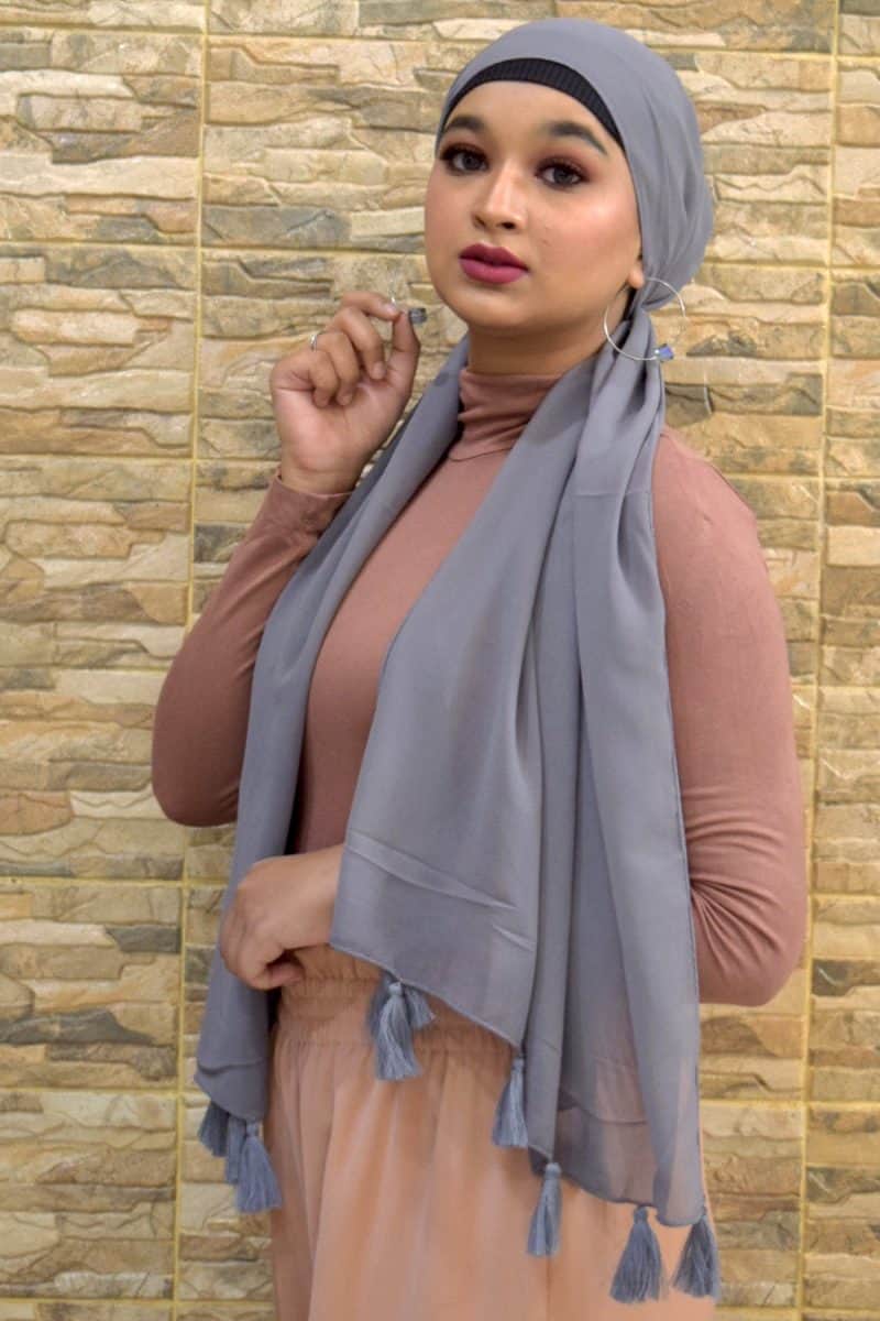 TASSEL HIJAB FOR WOMEN