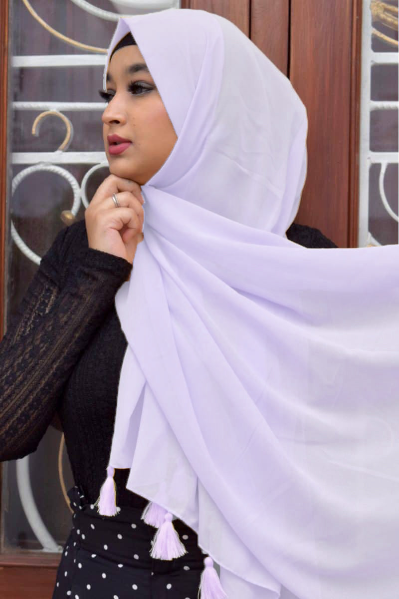 TASSEL HIJAB FOR WOMEN