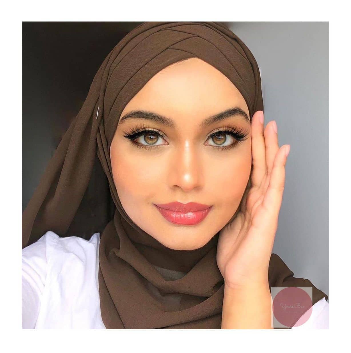 INSTANT HIJAB CRISS CROSS HIJAB BAHRAIN STYLE HIJAB