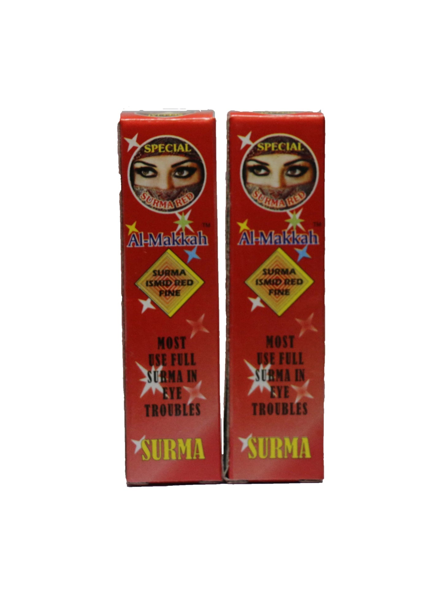 AL MAKKAH SURMA ISMID RED ASLI KOHL TOOR ONLY TO BE SOLD WITHIN INDIA