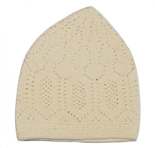 TURKISH KNITTED SUFI NAMAZ TOPI MUSLIM SKULL CAP FOR PRAYER