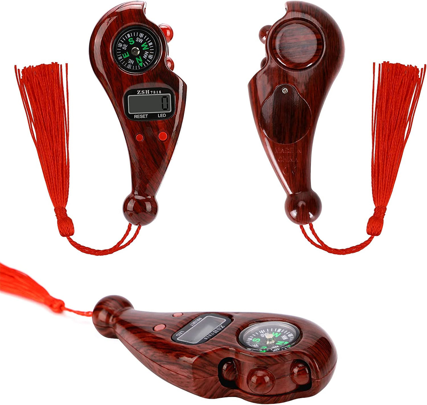 Digital Finger Tasbeeh Misbaha Counter for Prayer Islamic Tasbih Muslim WITH COMPASS TASBEEH