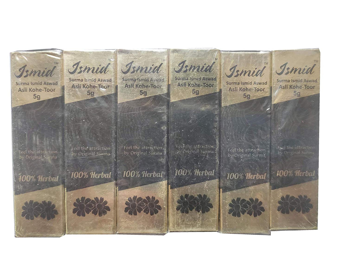 MADNI ISMIDI SURMA ASLI KOHL TOOR PACK OF 6 ONLY TO BE SOLD WITHIN INDIA