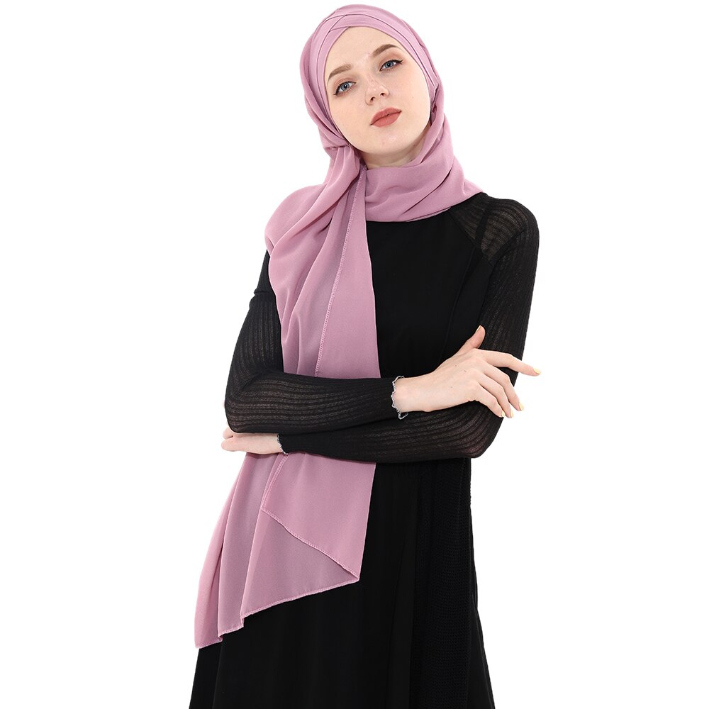 INSTANT HIJAB CRISS CROSS HIJAB BAHRAIN STYLE HIJAB