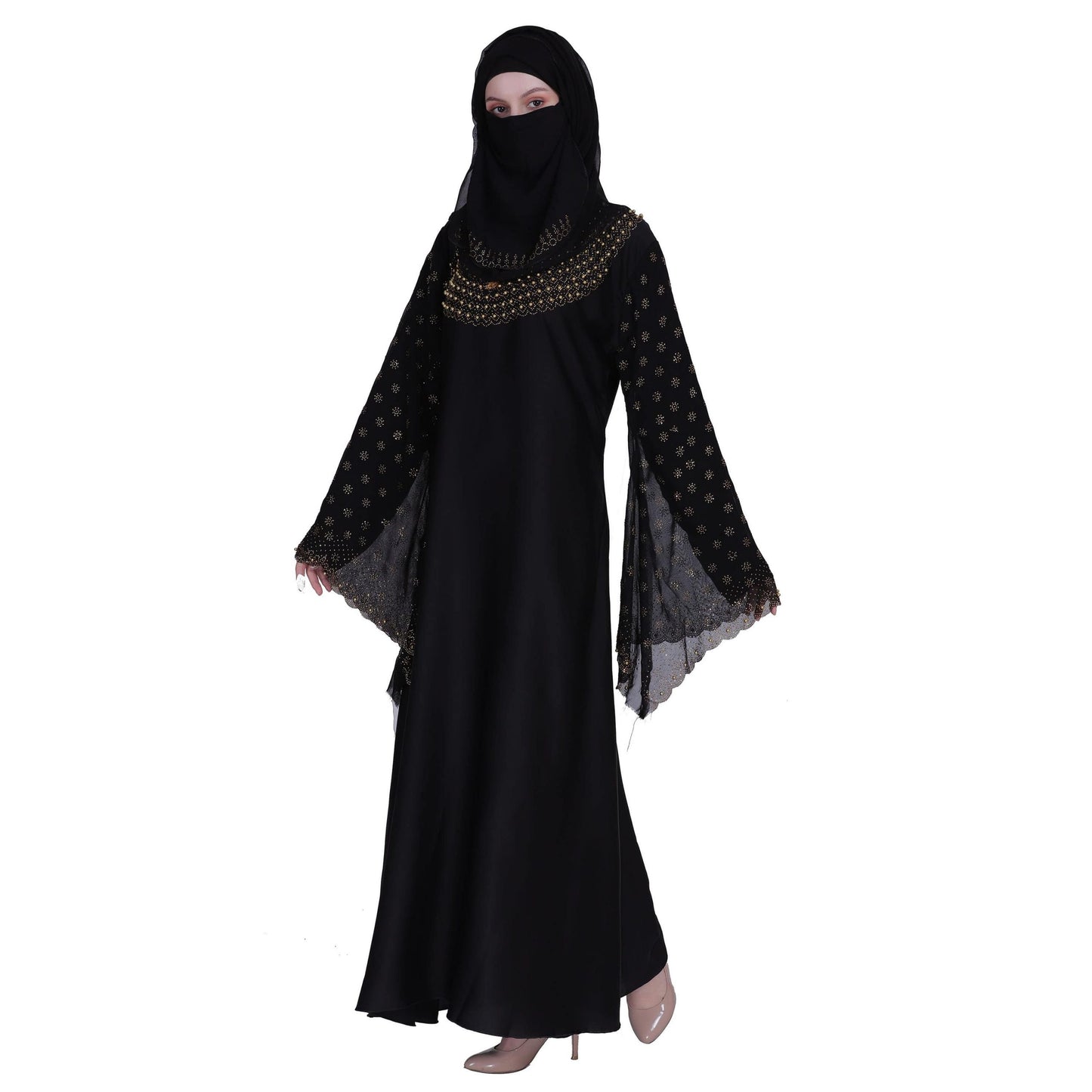MOMIN BAZAAR NIDA ABAYA WITH HIJAAB & NAQAAB
