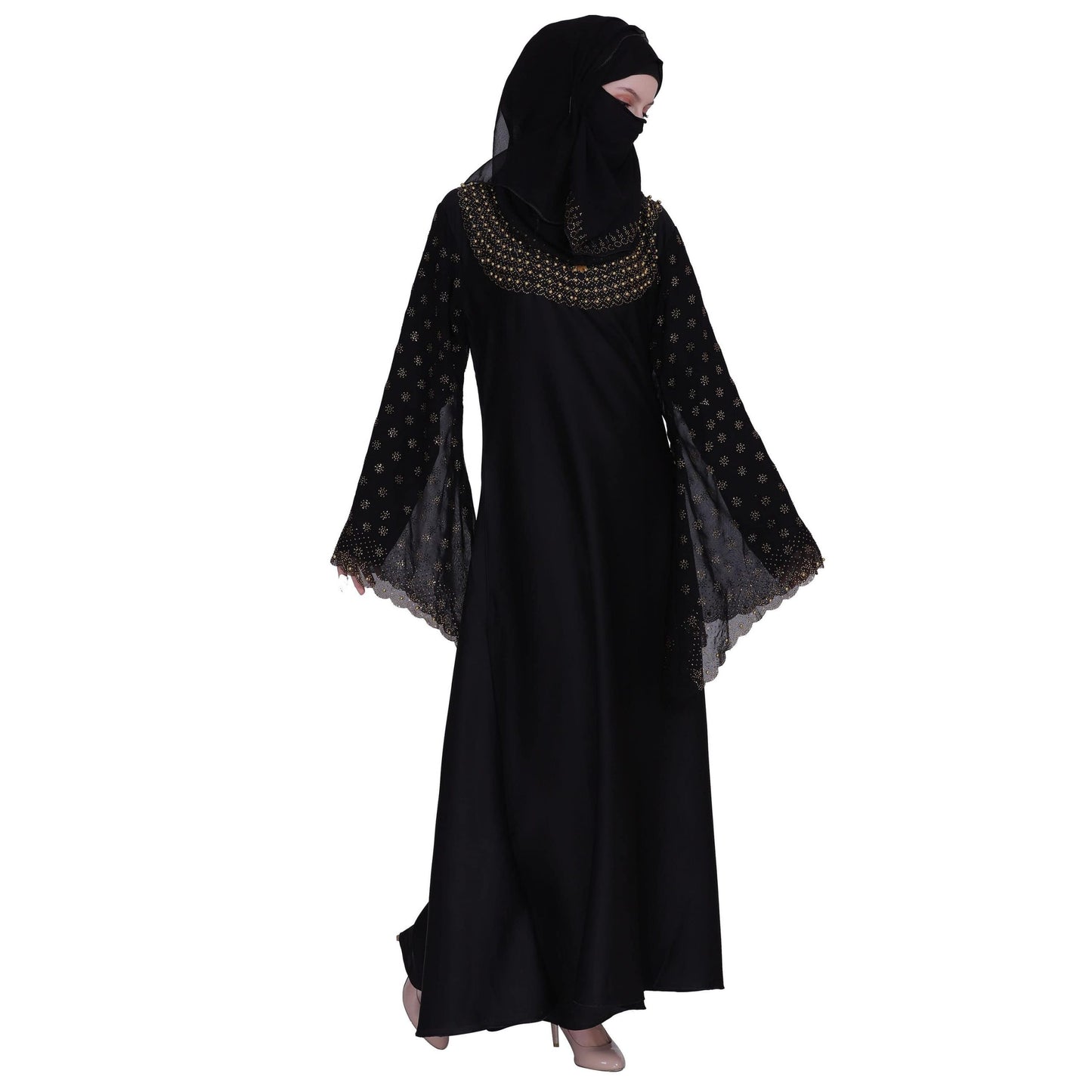 MOMIN BAZAAR NIDA ABAYA WITH HIJAAB & NAQAAB