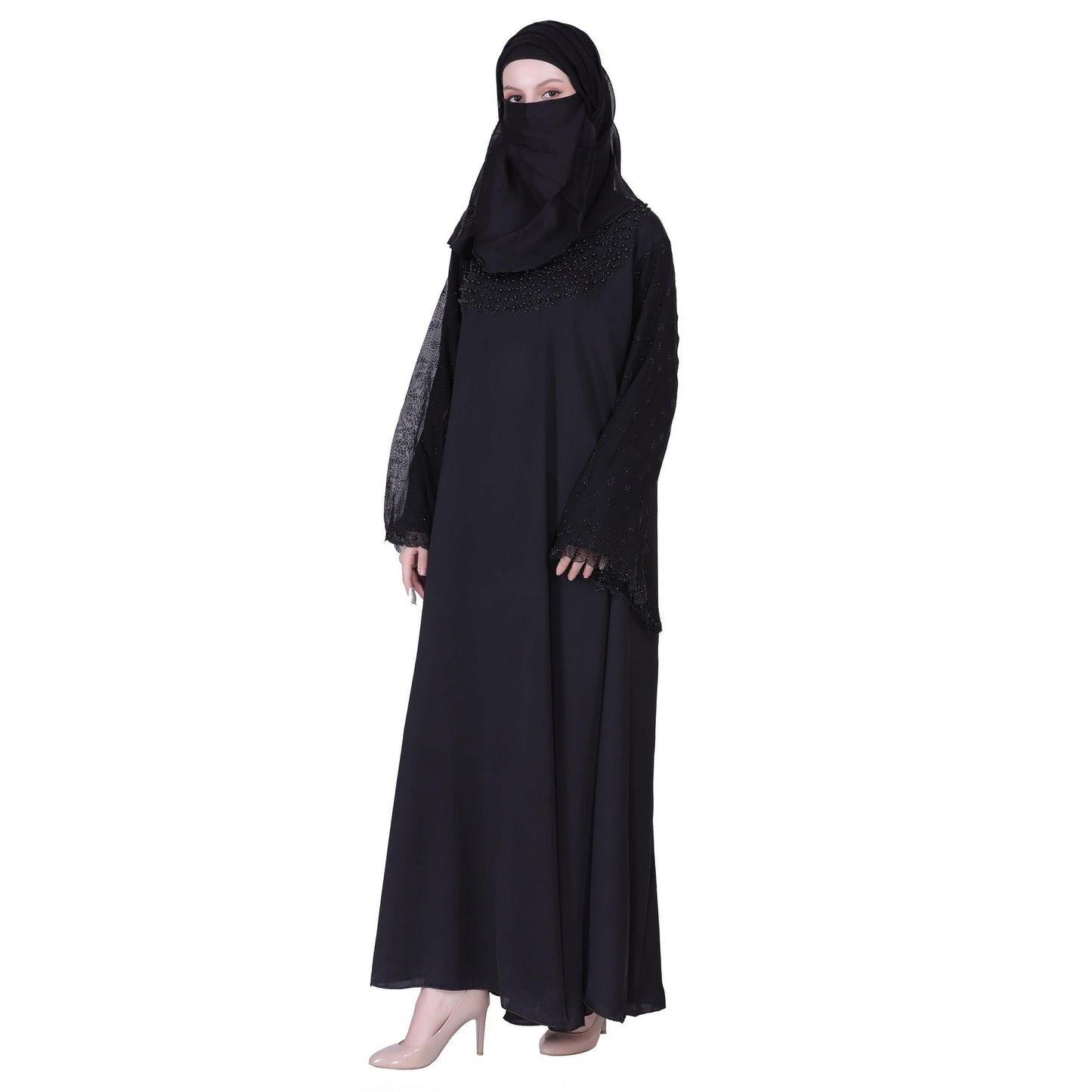 MOMIN BAZAAR NIDA ABAYA WITH HIJAAB & NAQAAB