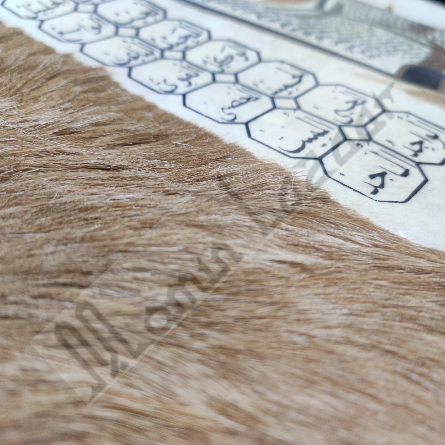Goat Skin Calligraphy Islamic TUGRA SURAH E YASEEN & NAMES OF ALLAH Islamic Decor Item 38 INCH * 19 INCH