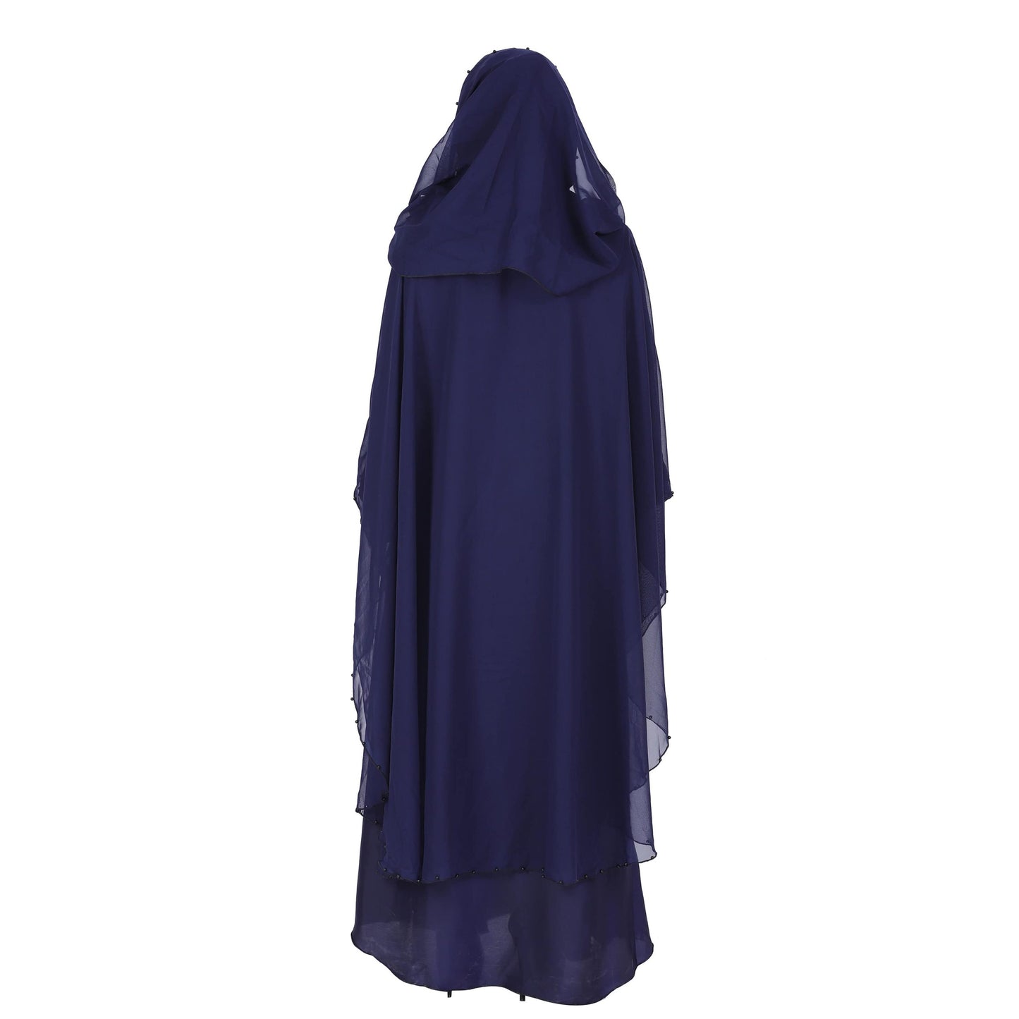 MOMIN BAZAAR CRYSTAL ABAYA WITH HIJAAB & NAQAAB