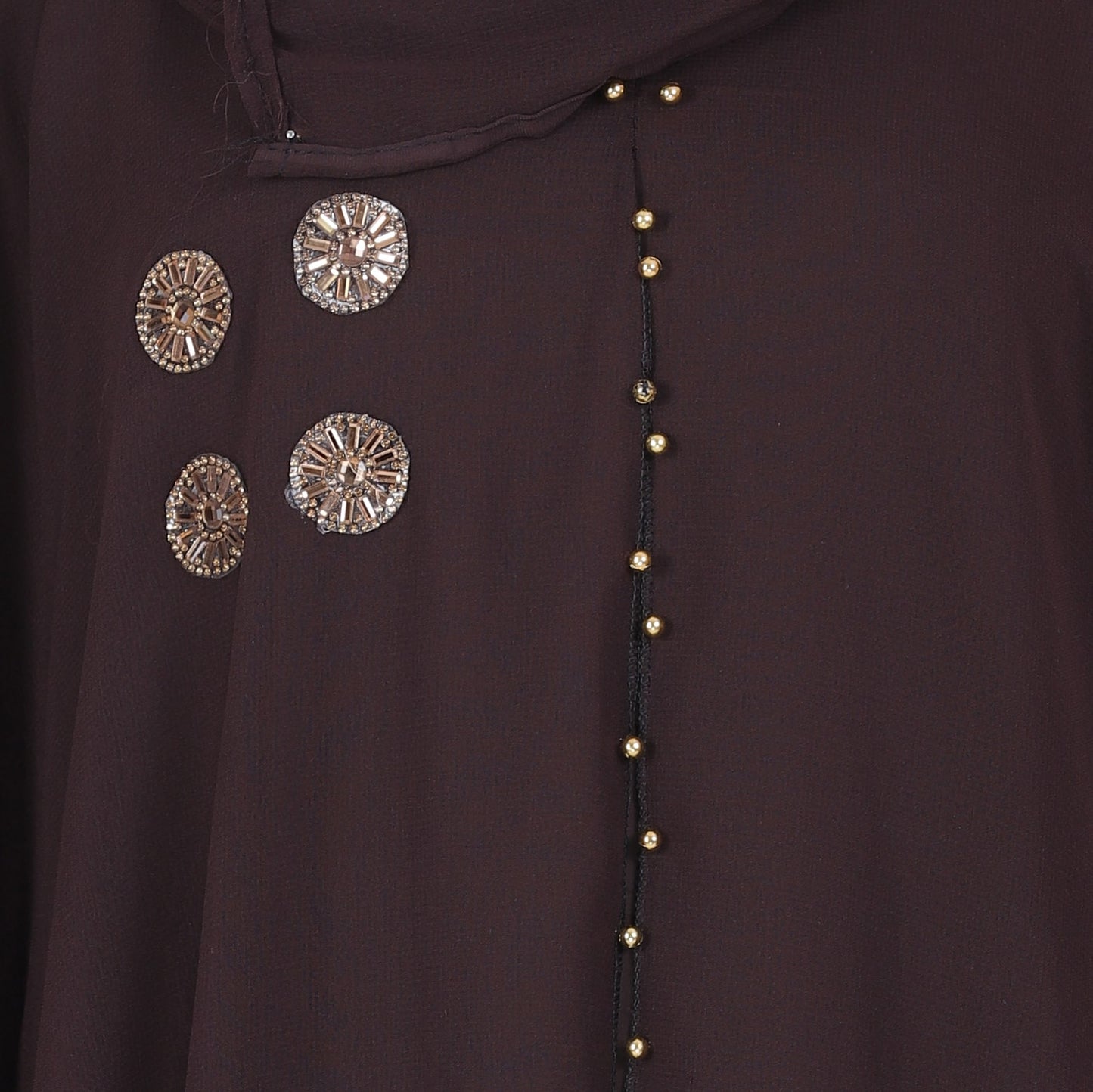 MOMIN BAZAAR CRYSTAL ABAYA WITH HIJAAB & NAQAAB