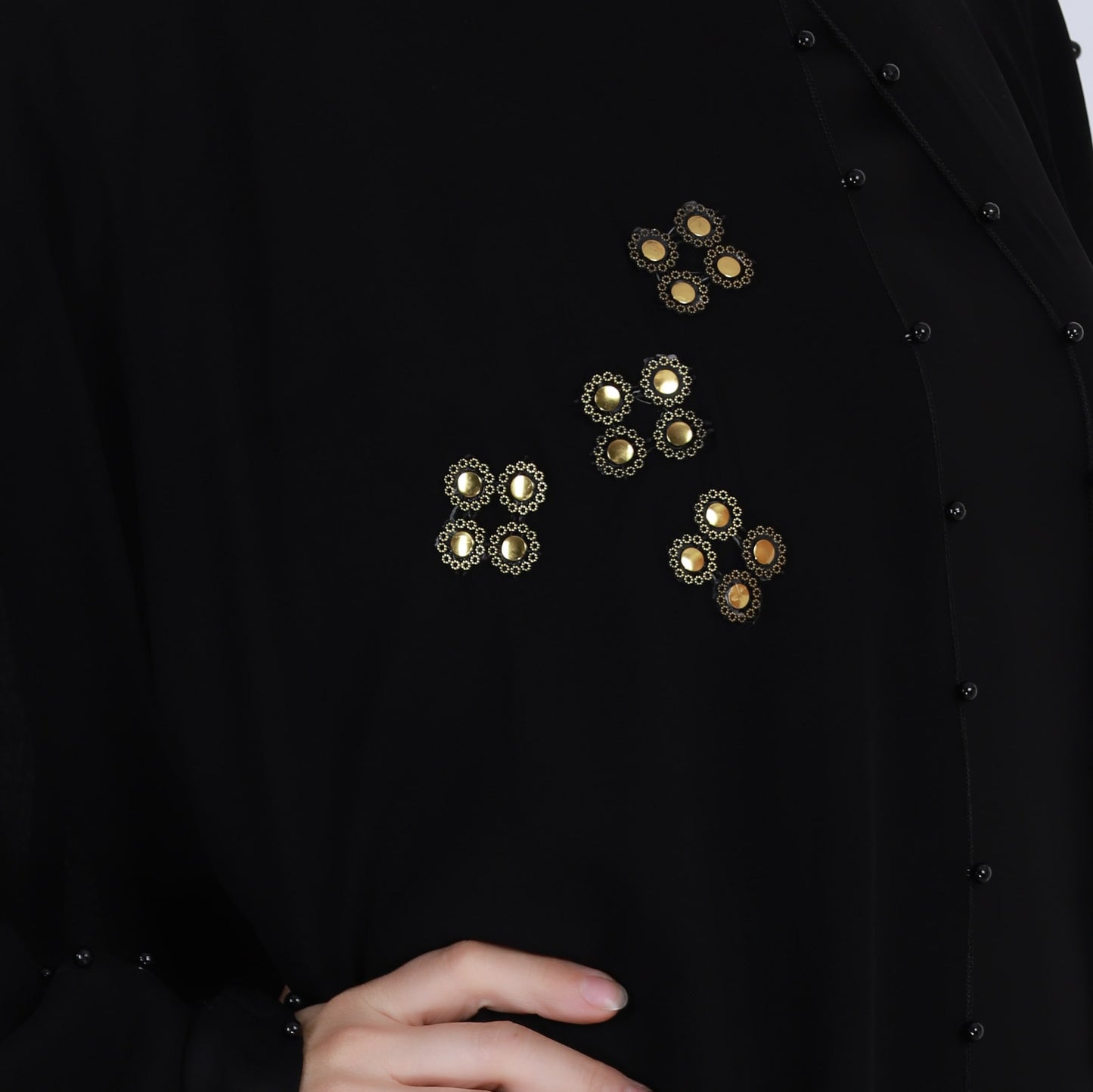 MOMIN BAZAAR CRYSTAL ABAYA WITH HIJAAB & NAQAAB