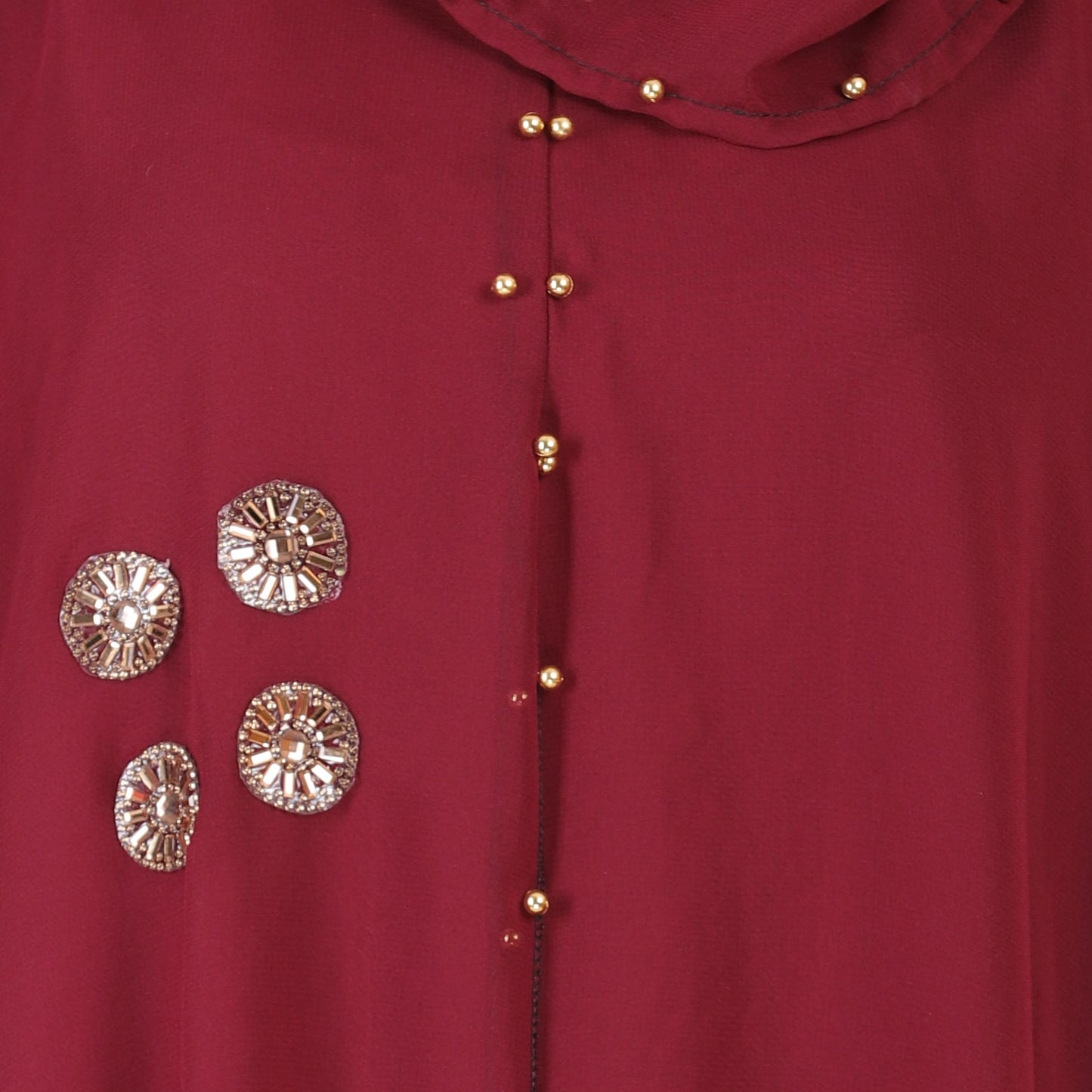 MOMIN BAZAAR CRYSTAL ABAYA WITH HIJAAB & NAQAAB