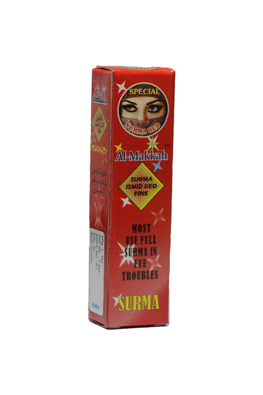 AL MAKKAH SURMA ISMID RED ASLI KOHL TOOR ONLY TO BE SOLD WITHIN INDIA