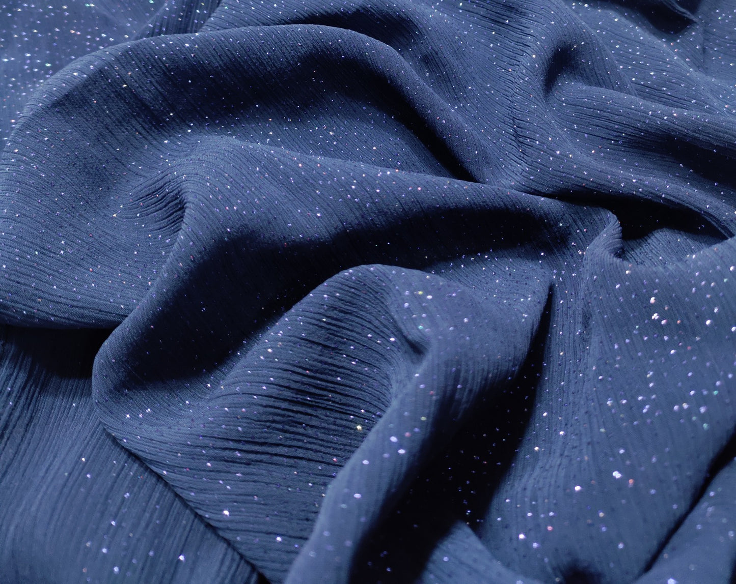 MOMIN BAZAAR SHIMMER GEORGETTE PLEATED HIJAB