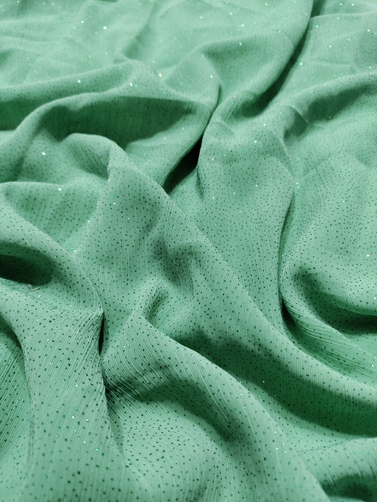 MOMIN BAZAAR SHIMMER GEORGETTE PLEATED HIJAB