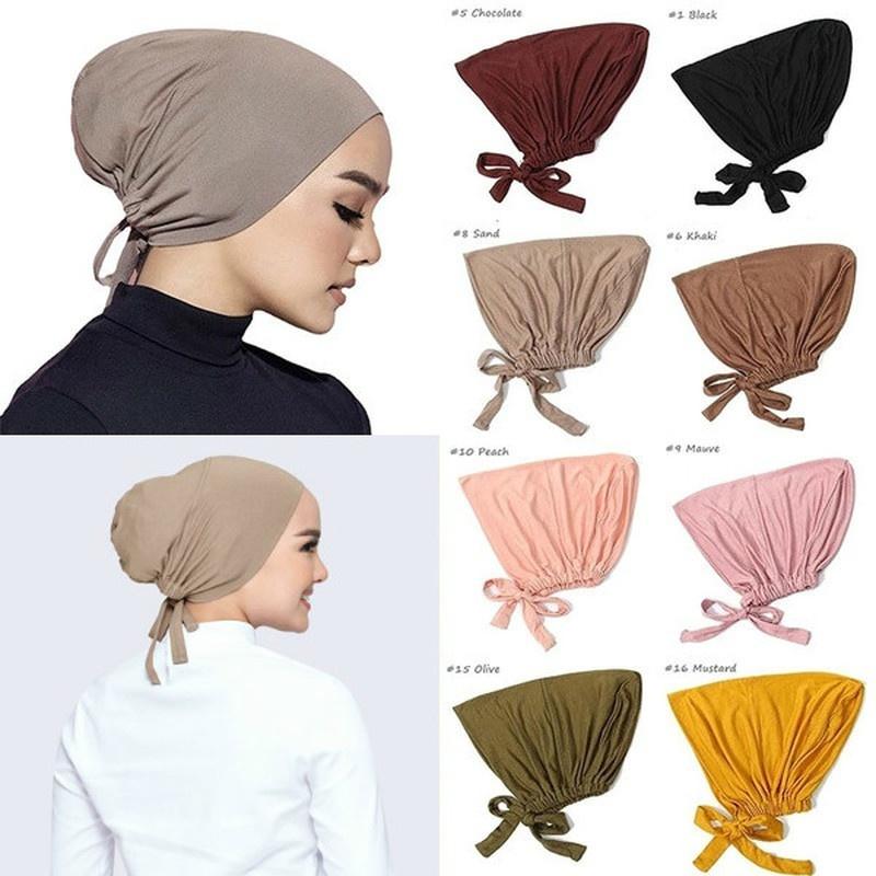 HIJAB CAP COTTON SEDRA HIJAB UNDERCAP FREE SIZE