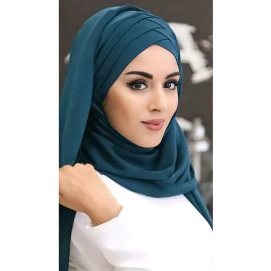 INSTANT HIJAB CRISS CROSS HIJAB BAHRAIN STYLE HIJAB