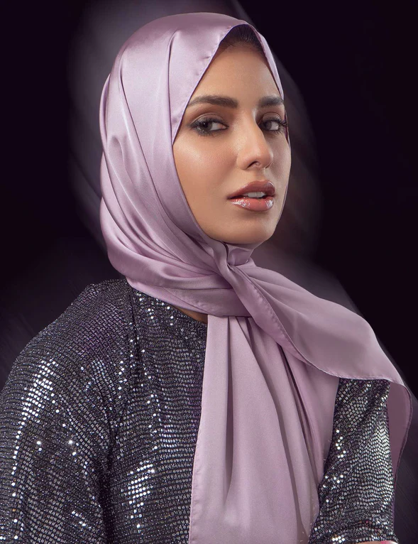 PREMIUM MEDONA SATIN SILK HIJAB FOR WOMEN 70 CM BY 180 CM