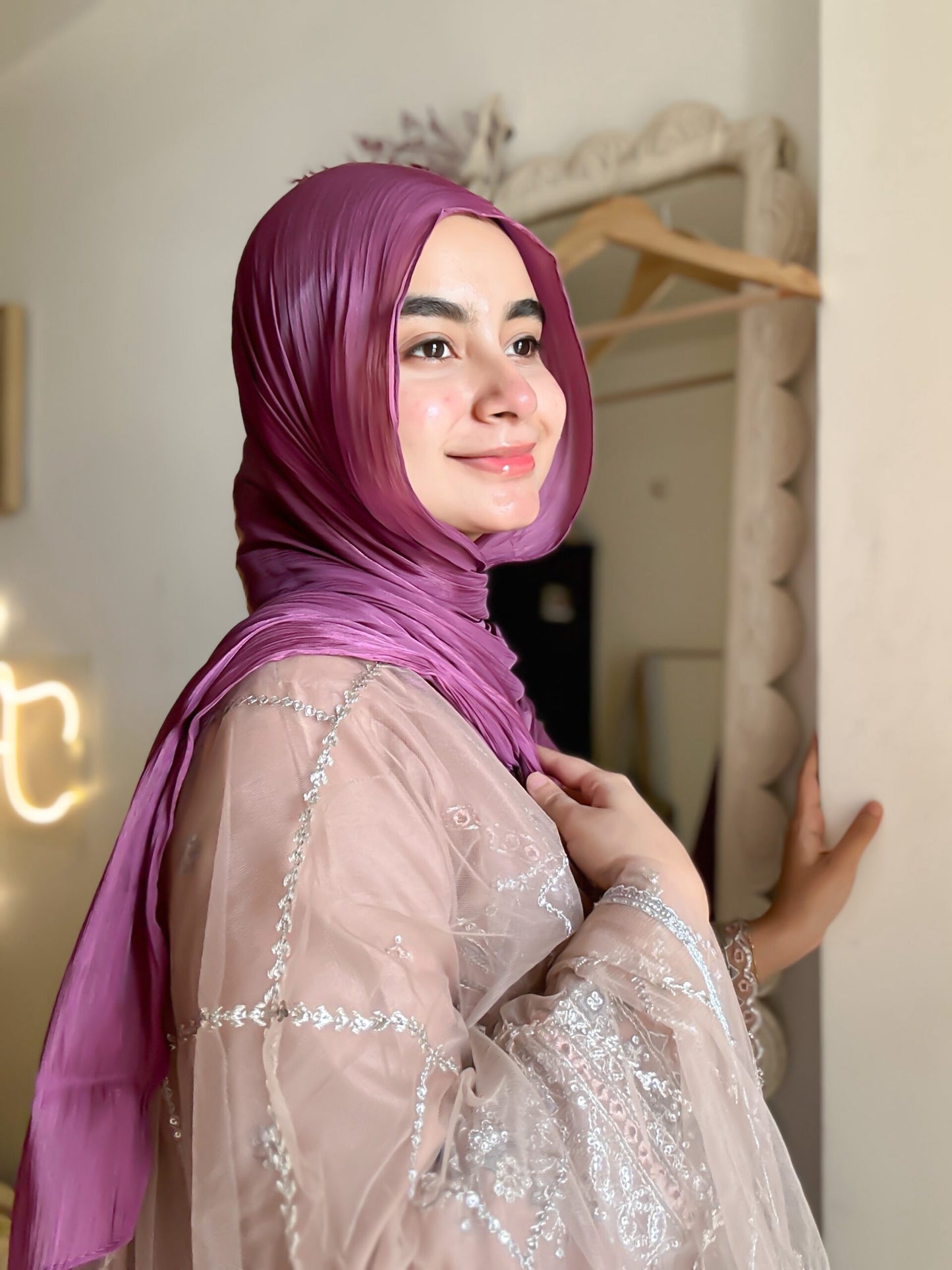 ORGANZA SHIMMER HIJAB FOR WOMEN