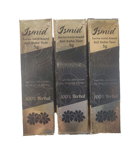 MADNI ISMIDI SURMA ASLI KOHL TOOR PACK OF 3ONLY TO BE SOLD WITHIN INDIA