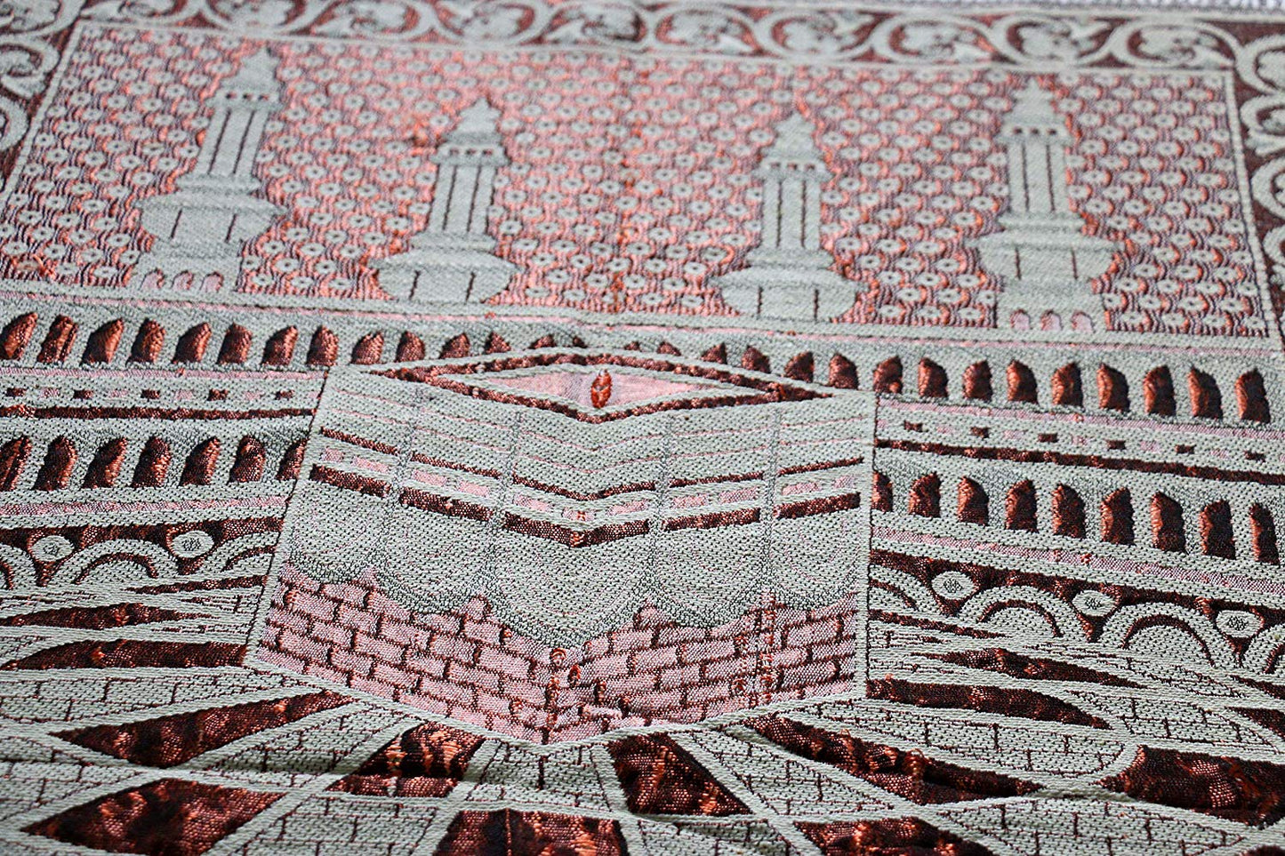 MOMIN BAZAAR COTTON JANAMAZ MECCA RED