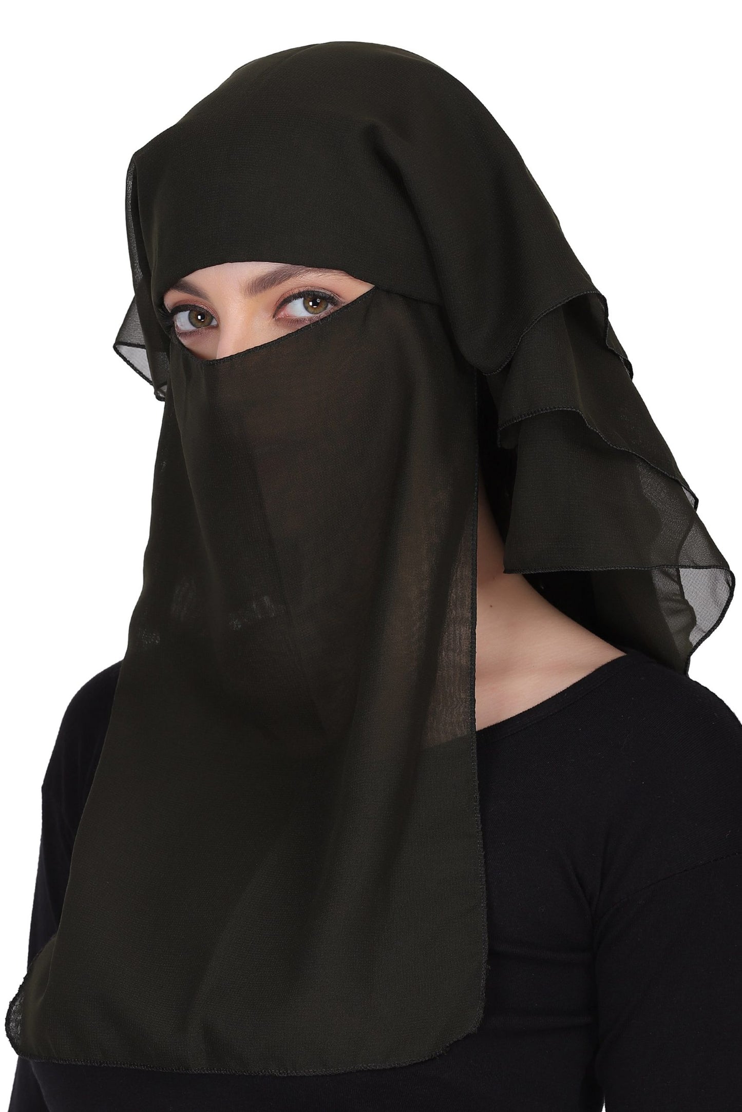 4 LAYER NAQAAB MOUTH PIECE FOR ABAYA & BURKHA