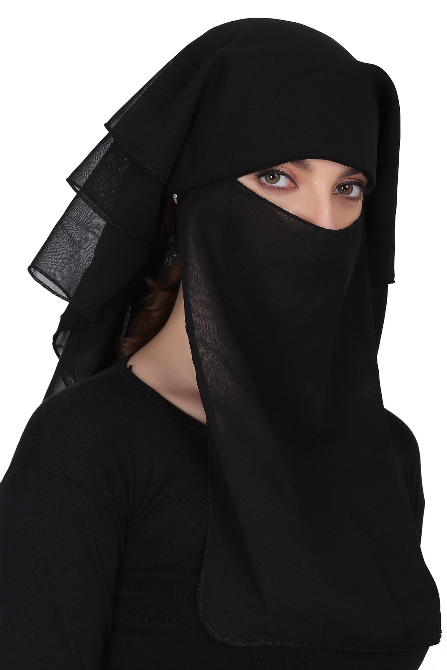 4 LAYER NAQAAB MOUTH PIECE FOR ABAYA & BURKHA