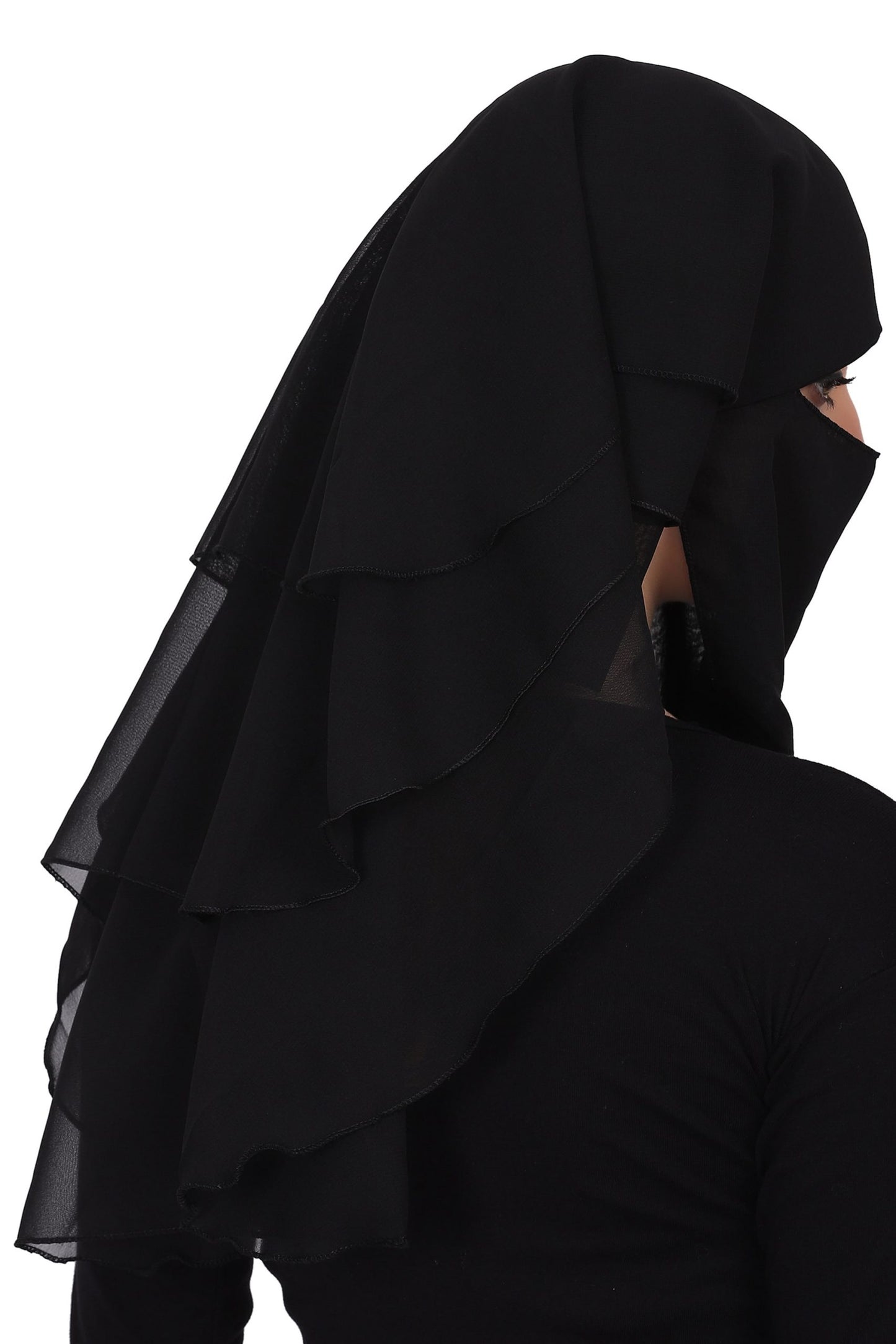 4 LAYER NAQAAB MOUTH PIECE FOR ABAYA & BURKHA