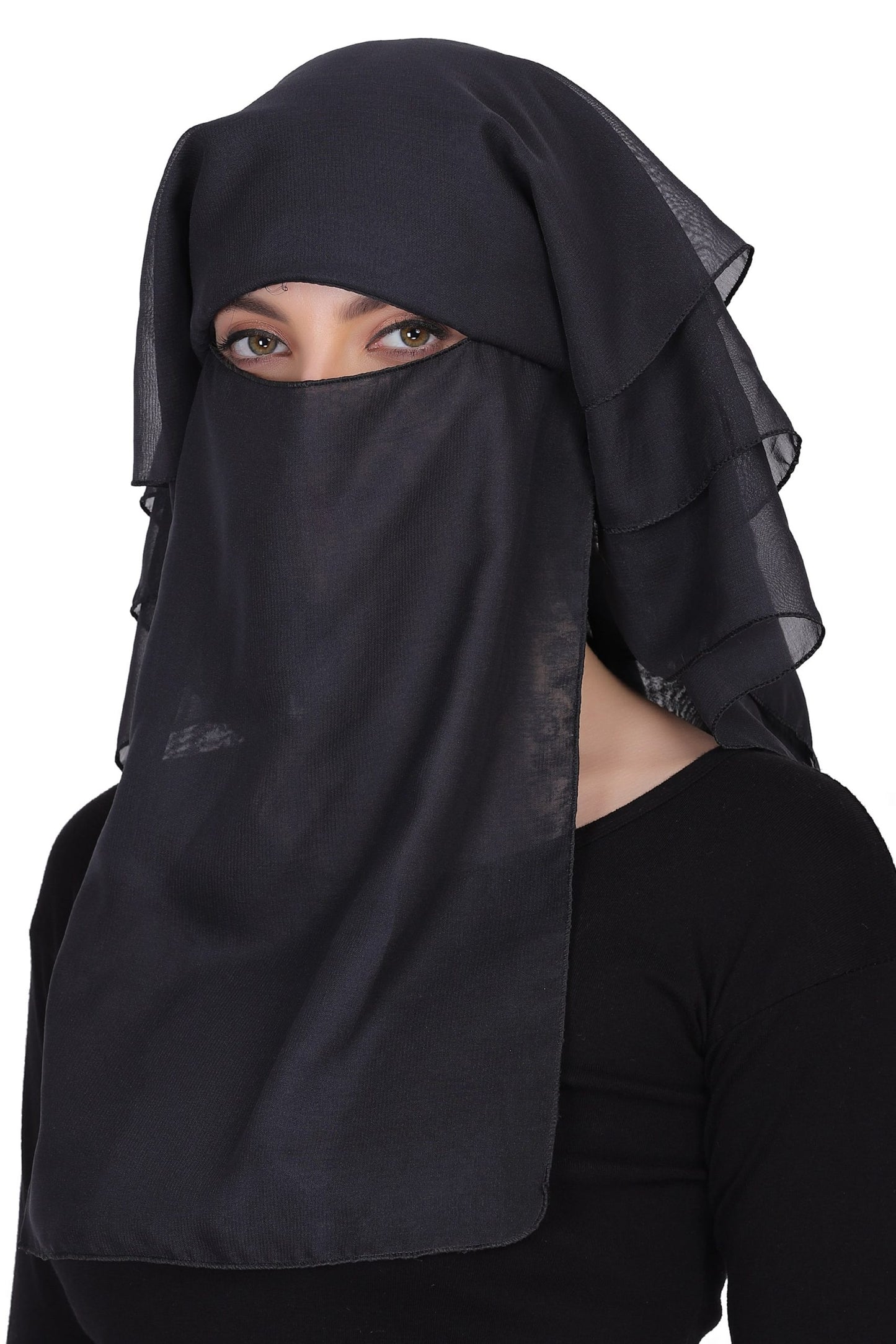 4 LAYER NAQAAB MOUTH PIECE FOR ABAYA & BURKHA