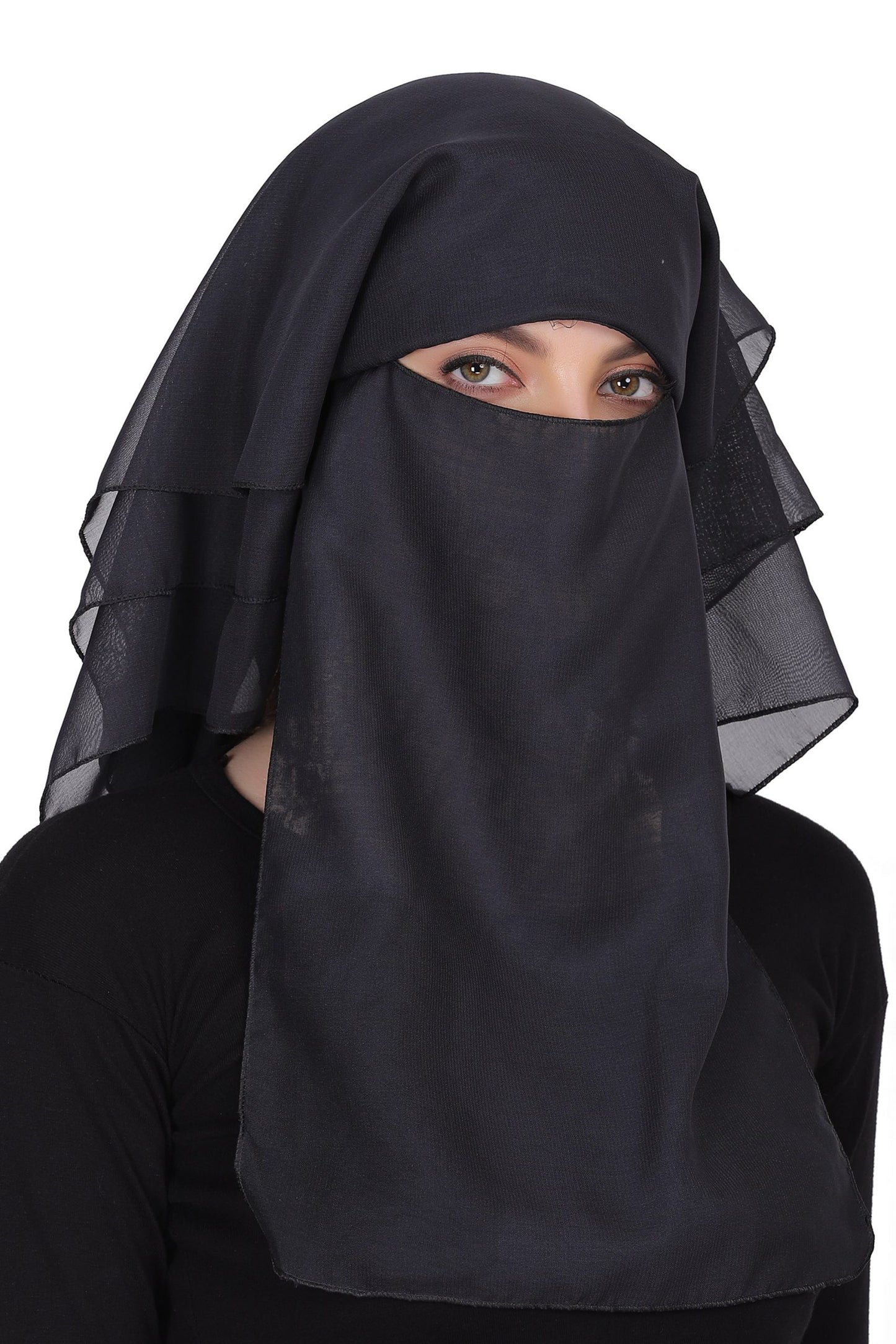 4 LAYER NAQAAB MOUTH PIECE FOR ABAYA & BURKHA