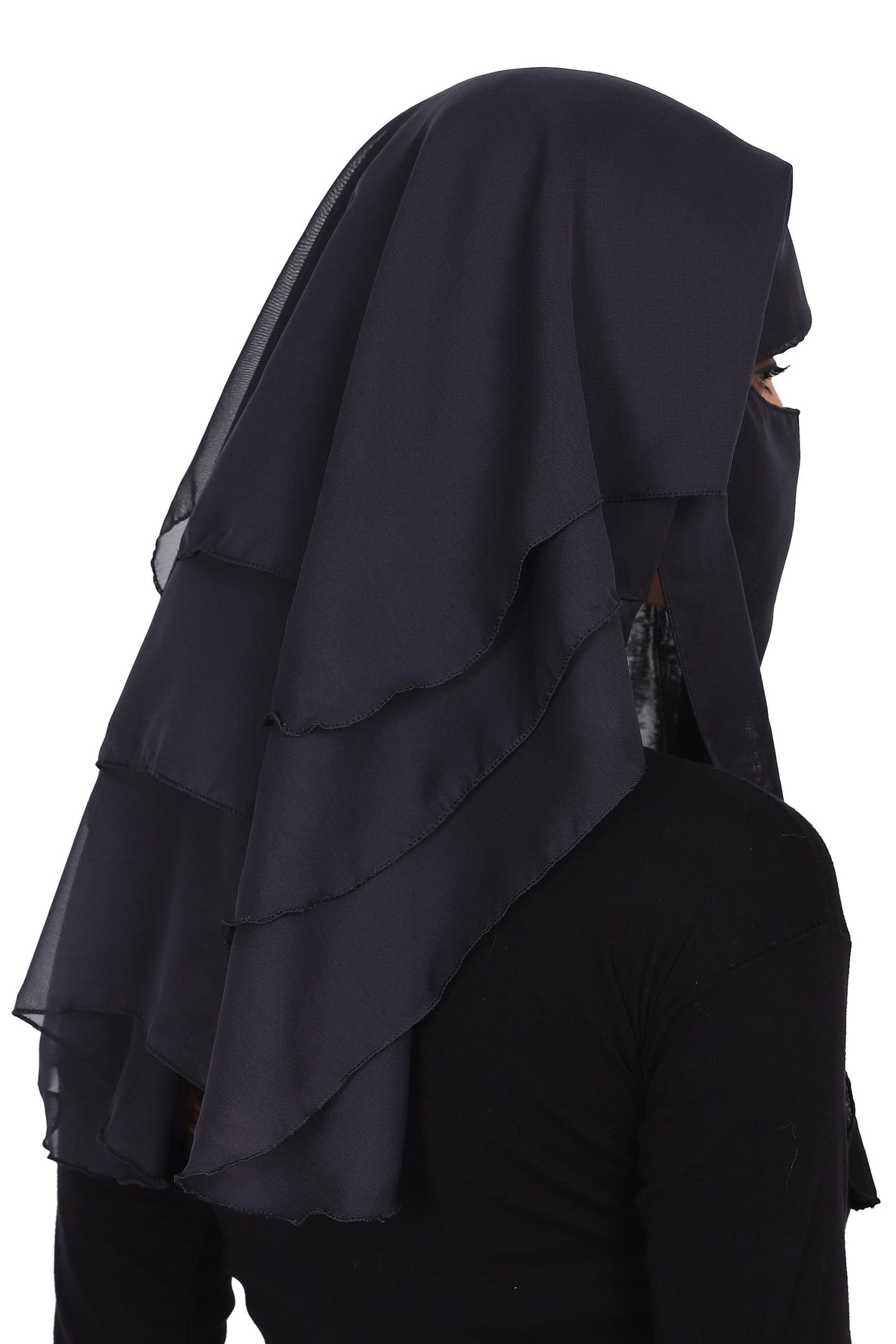 4 LAYER NAQAAB MOUTH PIECE FOR ABAYA & BURKHA