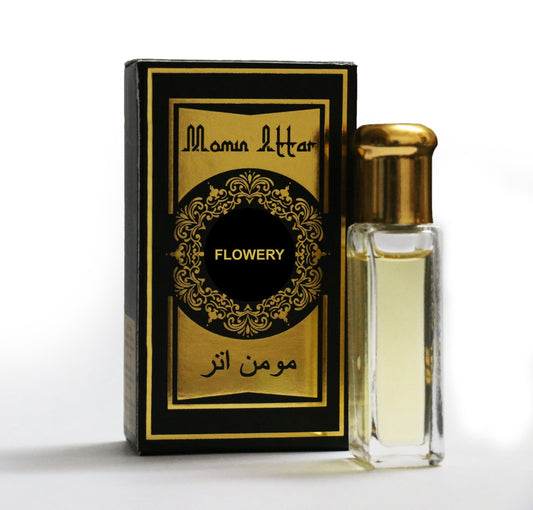 "FLOWERY" PURE NATURAL ATTAR ONLY TO BE SOLD IN INDIA